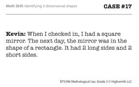 MATHOLOGICAL LIAR GRADE 3