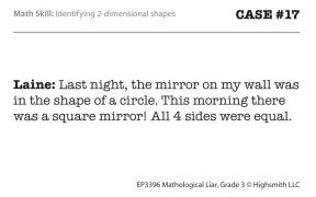 MATHOLOGICAL LIAR GRADE 3