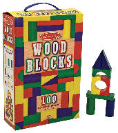 100 WOODEN BLOCKS