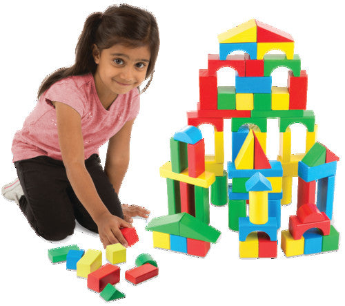 100 WOODEN BLOCKS