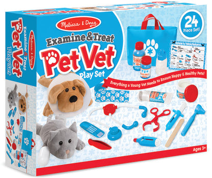 EXAMINE & TREAT PET VET PLAY SET