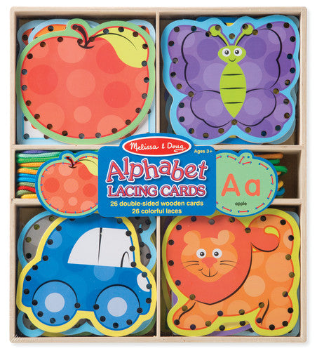 ALPHABET LACING CARDS