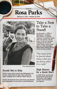 (SALE) BULLETIN BOARD SET: CIVIL RIGHTS PIONEERS