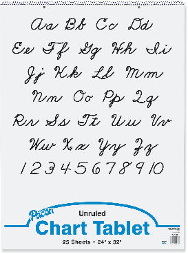 CHART TABLET: BLANK 24"X32"