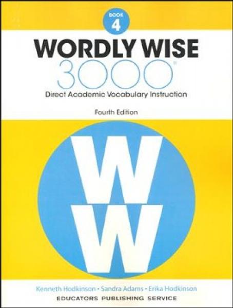 WORDLY WISE 3000: BOOK 4 STUDENT BOOK 4TH ED