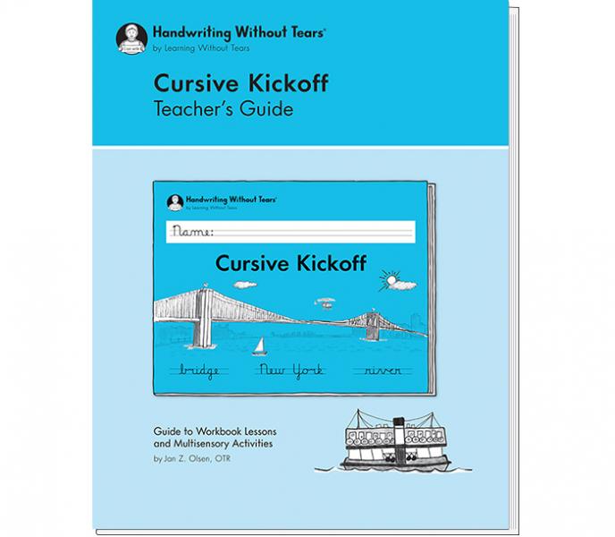 HWT: 2ND GRADE CURSIVE KICKOFF TEACHER GUIDE