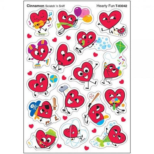 SCRATCH AND SNIFF: HEARTY FUN- CINNAMON