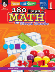 180 DAYS OF MATH FOR FIRST GRADE