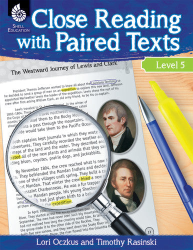 (SALE) CLOSE READING WITH PAIRED TEXTS LEVEL 5