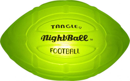 NIGHTBALL FOOTBALL GREEN LED