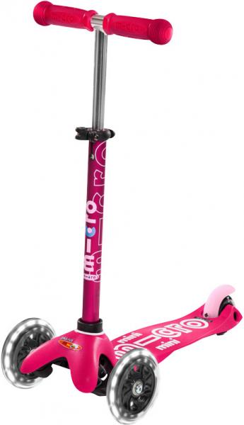 KICKBOARD: MINI DELUXE LED - PINK