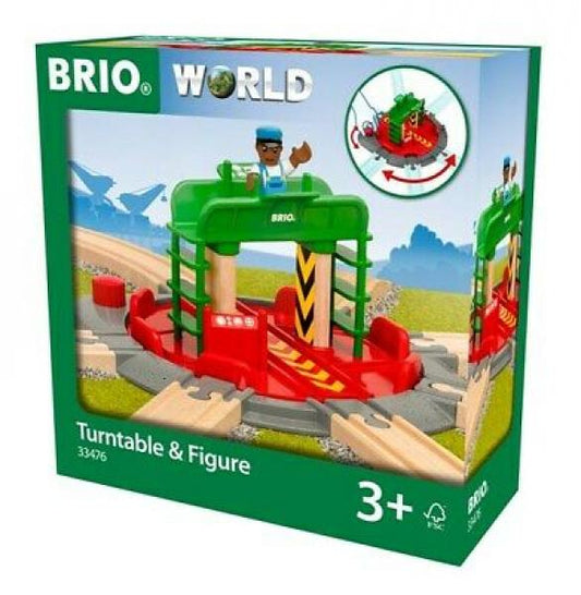 BRIO: TURNTABLE & FIGURE