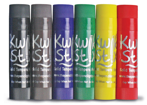 KWIK STIX SOLID TEMPERA PAINT 6PK