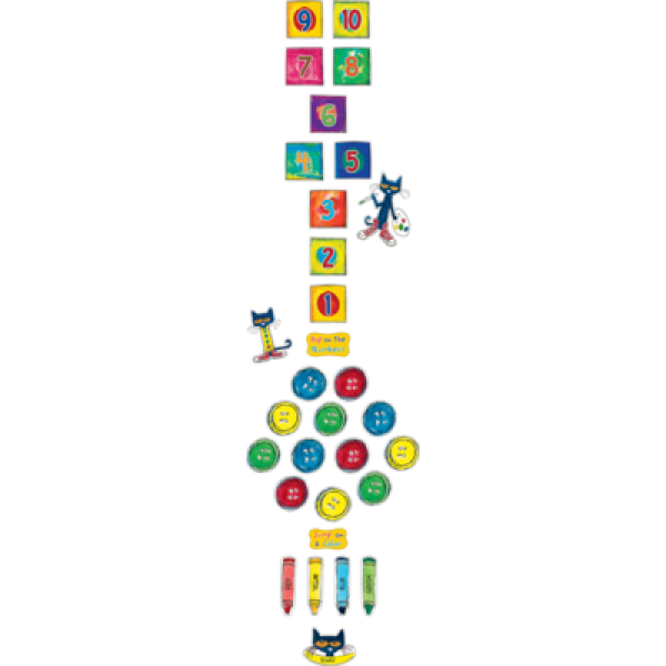 SENSORY PATH: PETE THE CAT NUMBERS AND COLORS