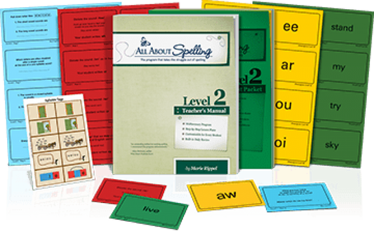 ALL ABOUT SPELLING LEVEL 2 KIT COLOR