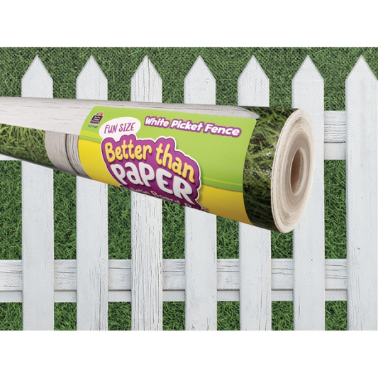 FUN SIZE BETTER THAN PAPER: WHITE PICKET FENCE