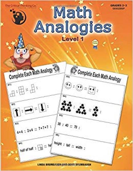 MATH ANALOGIES BOOK 1 GRADE 2-3