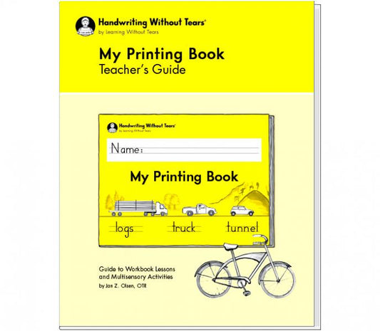 (SALE) HWT: 1ST GRADE MY PRINTING BOOK TEACHER'S GUIDE 2018