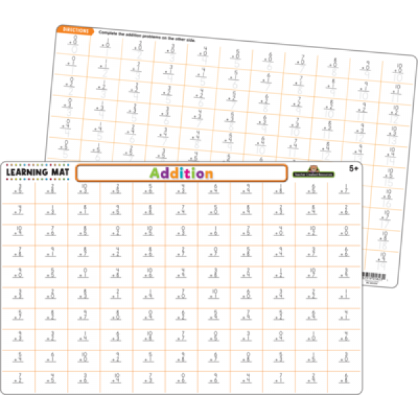 LEARNING MAT ADDITION