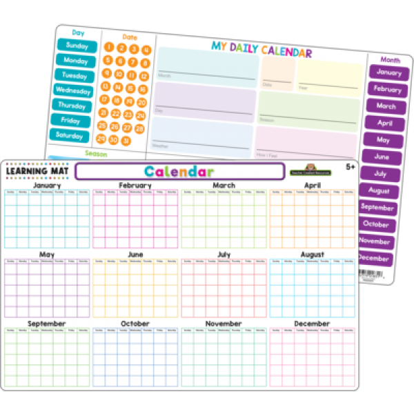 LEARNING MAT CALENDAR
