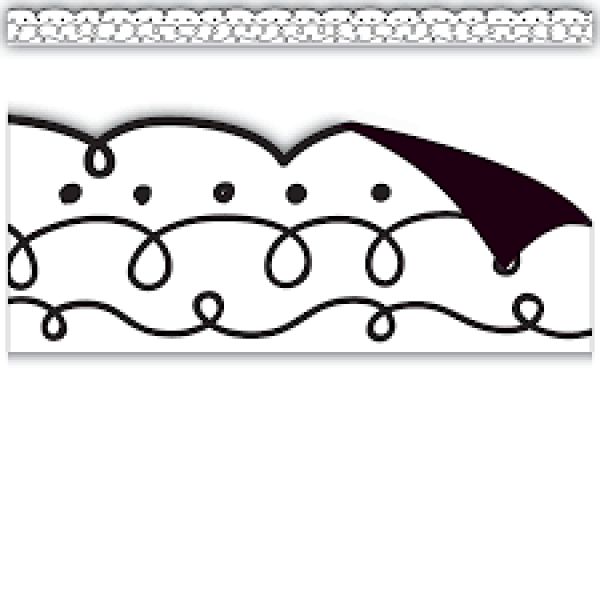 MAGNETIC BORDER: SQUIGGLES AND DOTS