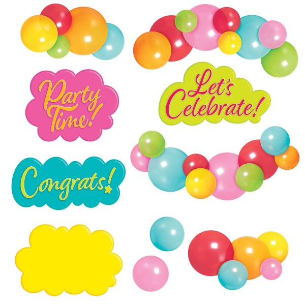 LEARNING SET: LET'S CELEBRATE WIPE-OFF