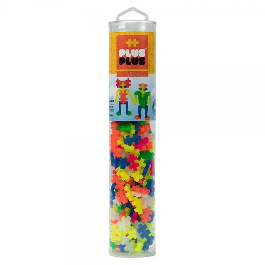 PLUS PLUS TUBE: NEON 240 PIECES