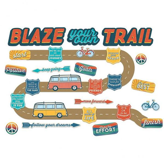 MINI BULLETIN BOARD SET: BLAZE YOUR OWN TRAIL ADVENTURER