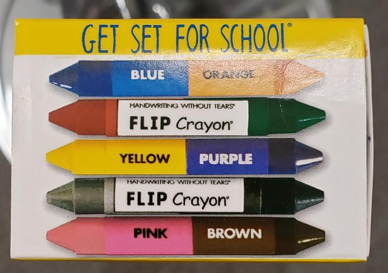 HWT: FLIP CRAYONS GIFT SET OF 5 CRAYONS