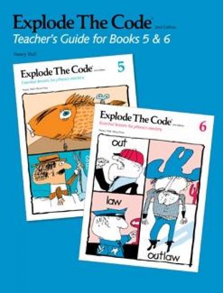 EXPLODE THE CODE TEACHER'S GUIDE BOOKS 5&6