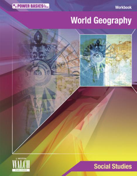 POWER BASICS WORLD GEOGRAPHY WORKBOOK AND ANSWER KEY