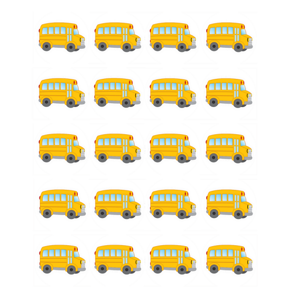 STICKERS: SCHOOL BUS