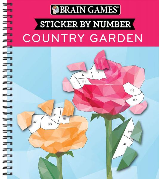 STICKER BY NUMBER COUNTRY GARDEN