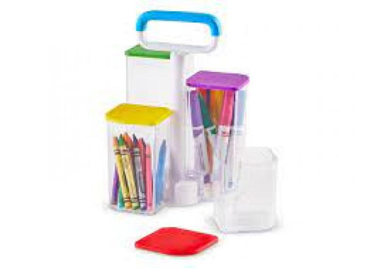 CREATE-A-SPACE SEE-THRU STORAGE CADDY