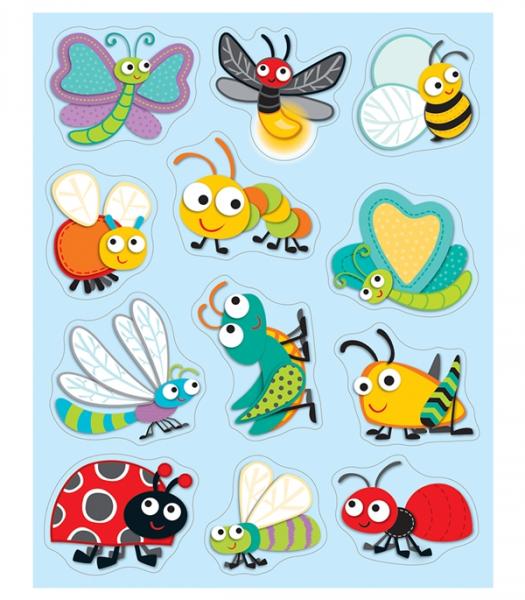 SHAPE STICKERS: BUGGY FOR BUGS