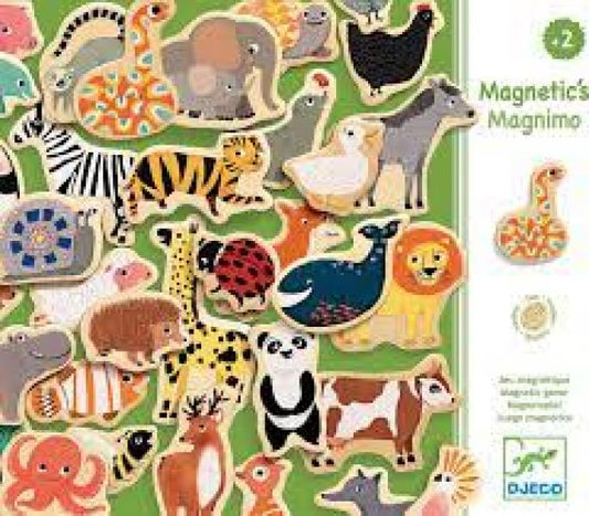 WOODEN MAGNETS ANIMALS