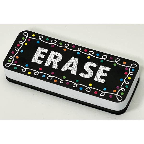 WHITEBOARD ERASER: MAGNETIC CHALK LOOPS