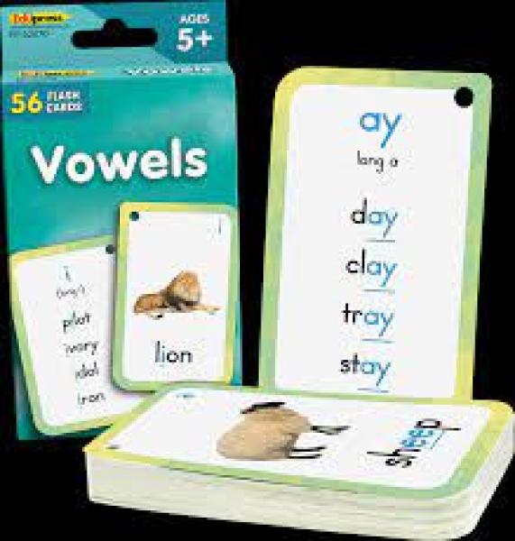 FLASH CARDS: VOWELS