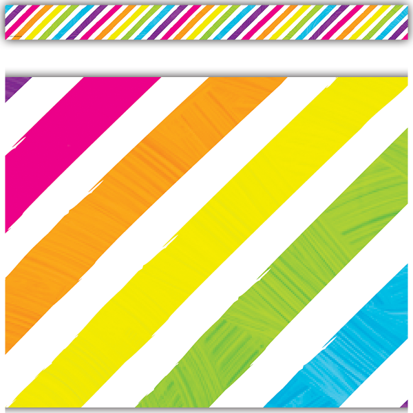 BORDER: BRIGHTS 4EVER STRIPES