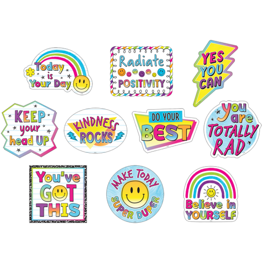 ACCENTS: BRIGHTS 4EVER POSITIVE SAYINGS