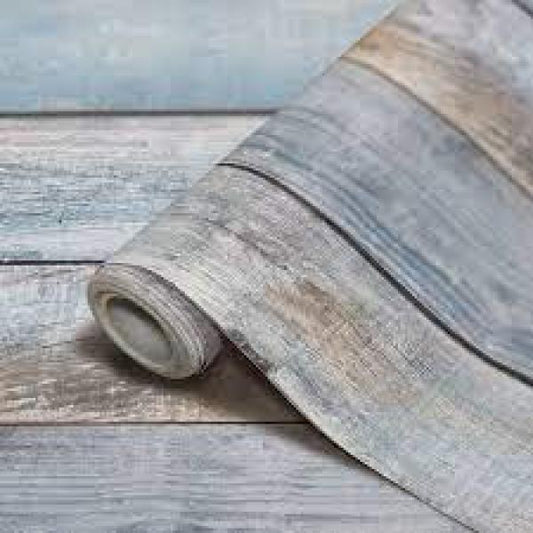 PEEL AND STICK DECORATIVE PAPER: BEACHWOOD