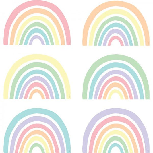 ACCENTS: PASTEL POP RAINBOWS