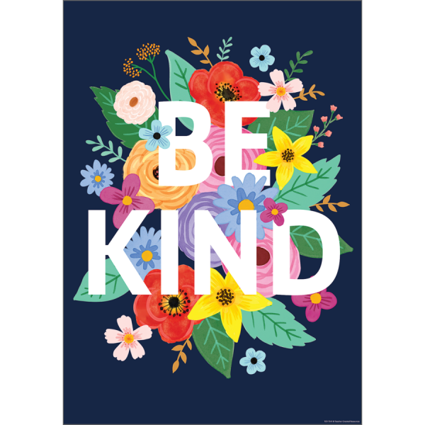 POSTER: WILDFLOWERS BE KIND