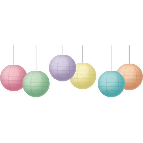 PAPER LANTERNS: PASTEL POP