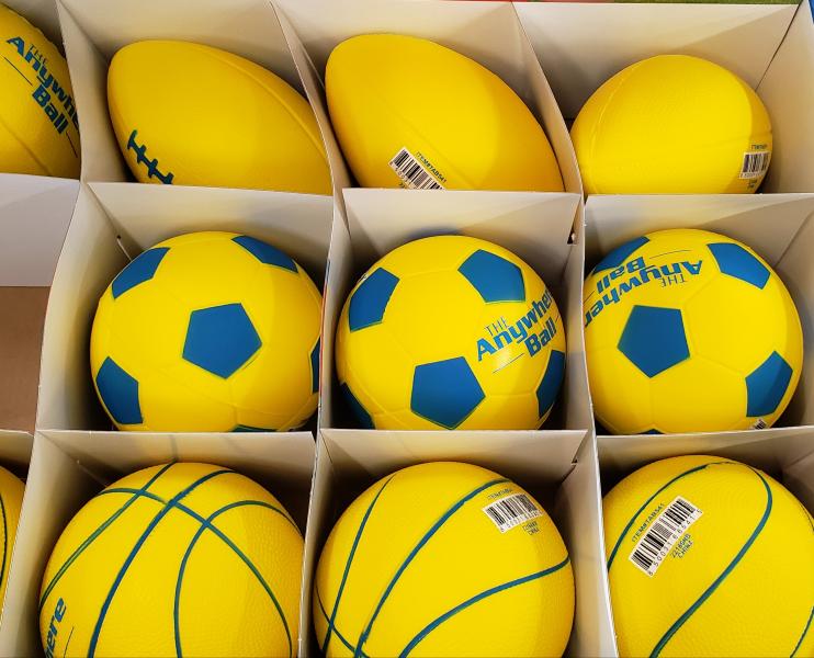 ANYWHERE MINI SPORTS BALL