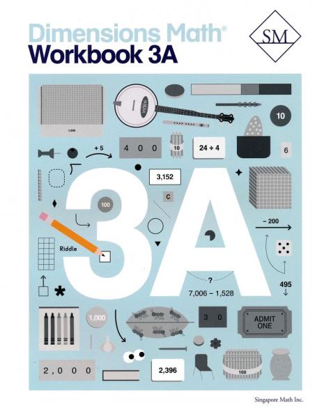 DIMENSIONS MATH WORKBOOK 3A