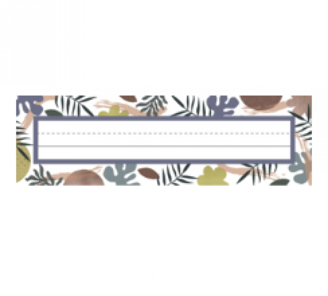 NAME PLATES: WONDERFULLY WILD