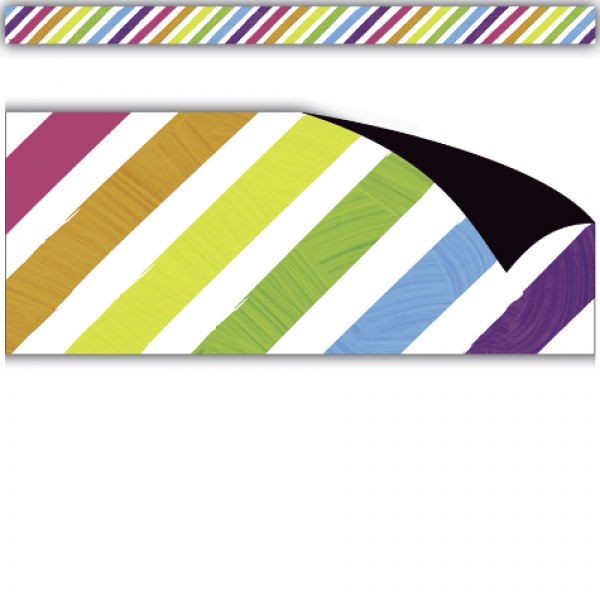 MAGNETIC BORDER: BRIGHTS 4EVER STRIPES