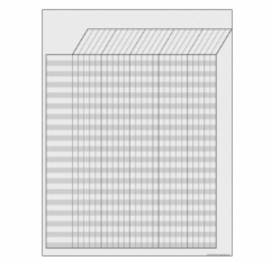 WRITE-ON/WIPE OFF INCENTIVE CHART: WHITE