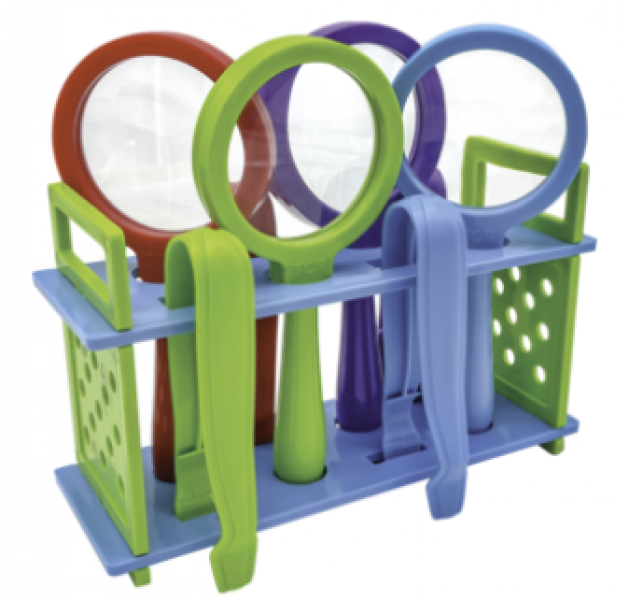 UP CLOSE SCIENCE MAGNIFYING GLASSES & TWEEZERS ACTIVITY SET